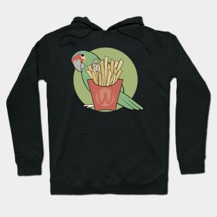 Parrots Love French Fries Hoodie